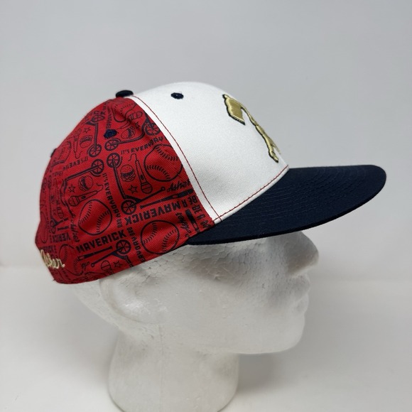 Rare Limited Edition Baseballism Asher Flag Man Cap SnapBack Baseball Hat EUC - Picture 5 of 11